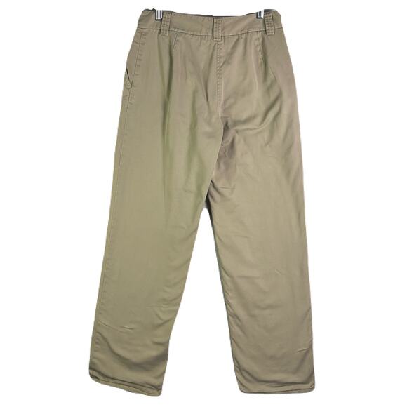 JCrew Khaki Color Pants with Warmth Liner Womens Size 4 - Picture 3 of 9